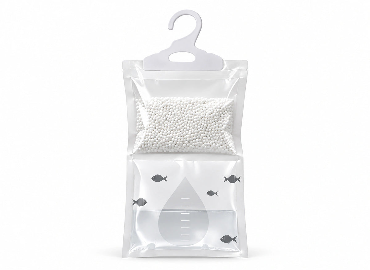 Absorbeurs d'humidité pour garde-robe – Lot de 10 — un exemplaire sur fond blanc