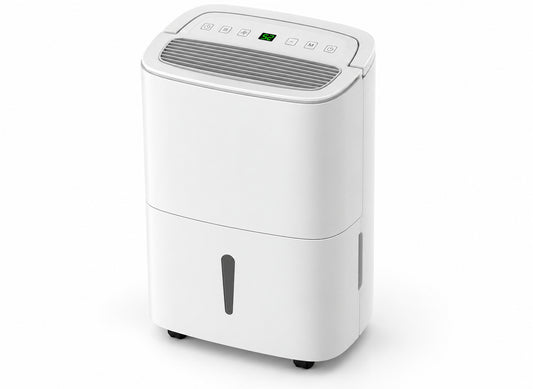 Déshumidificateur Wi-Fi sur fond blanc