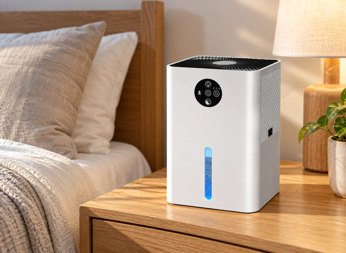 Mini déshumidificateur 1,8 L — chambre