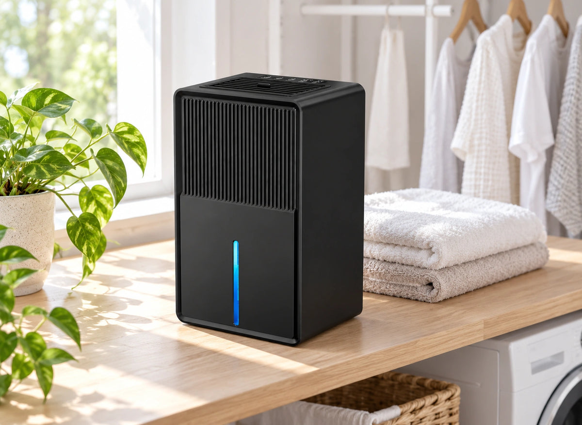 Déshumidificateur compact 3 L — buanderie